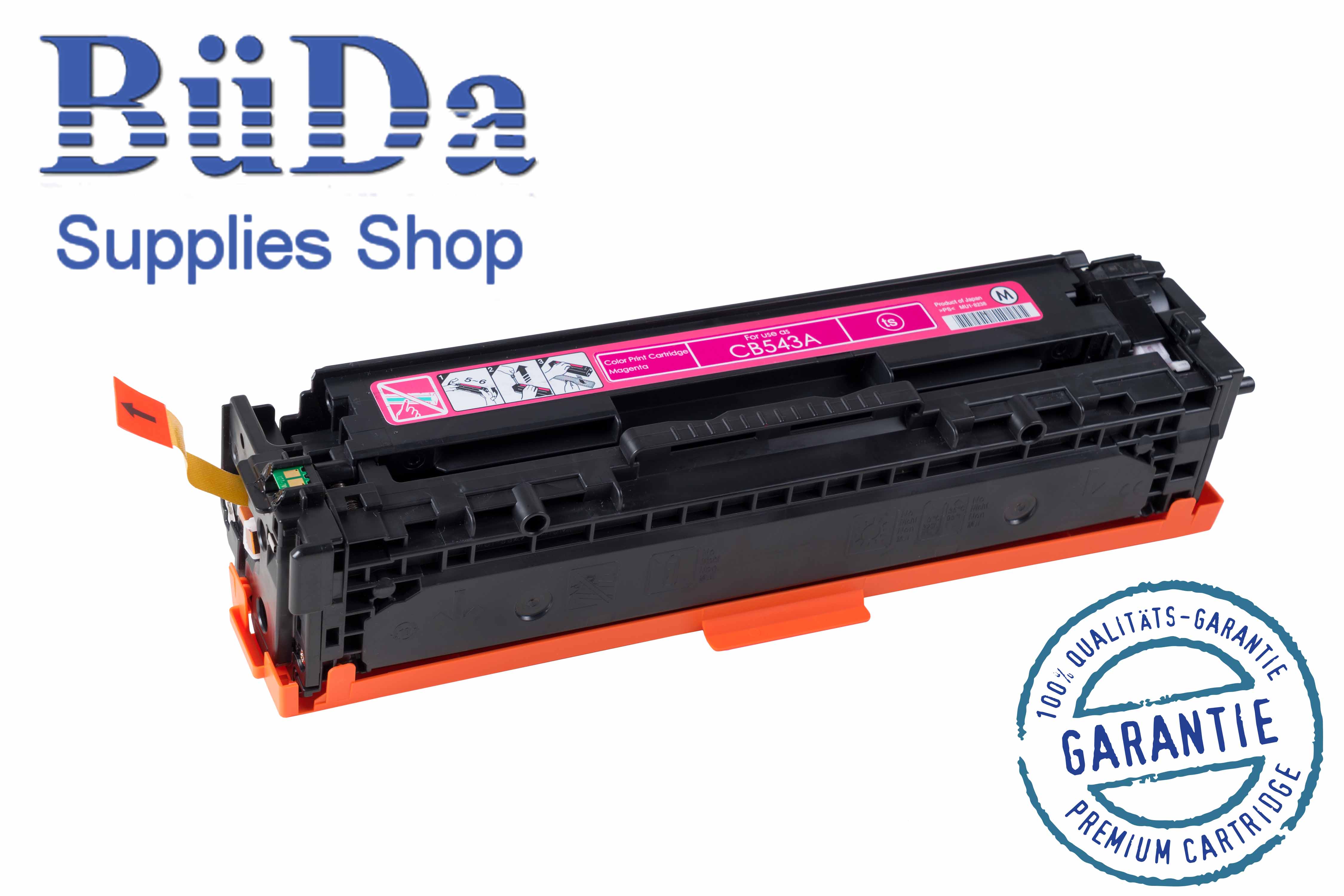 Hausmarke Toner-Modul komp. zu CB543A / Crt. 716M magenta 1400 Seiten