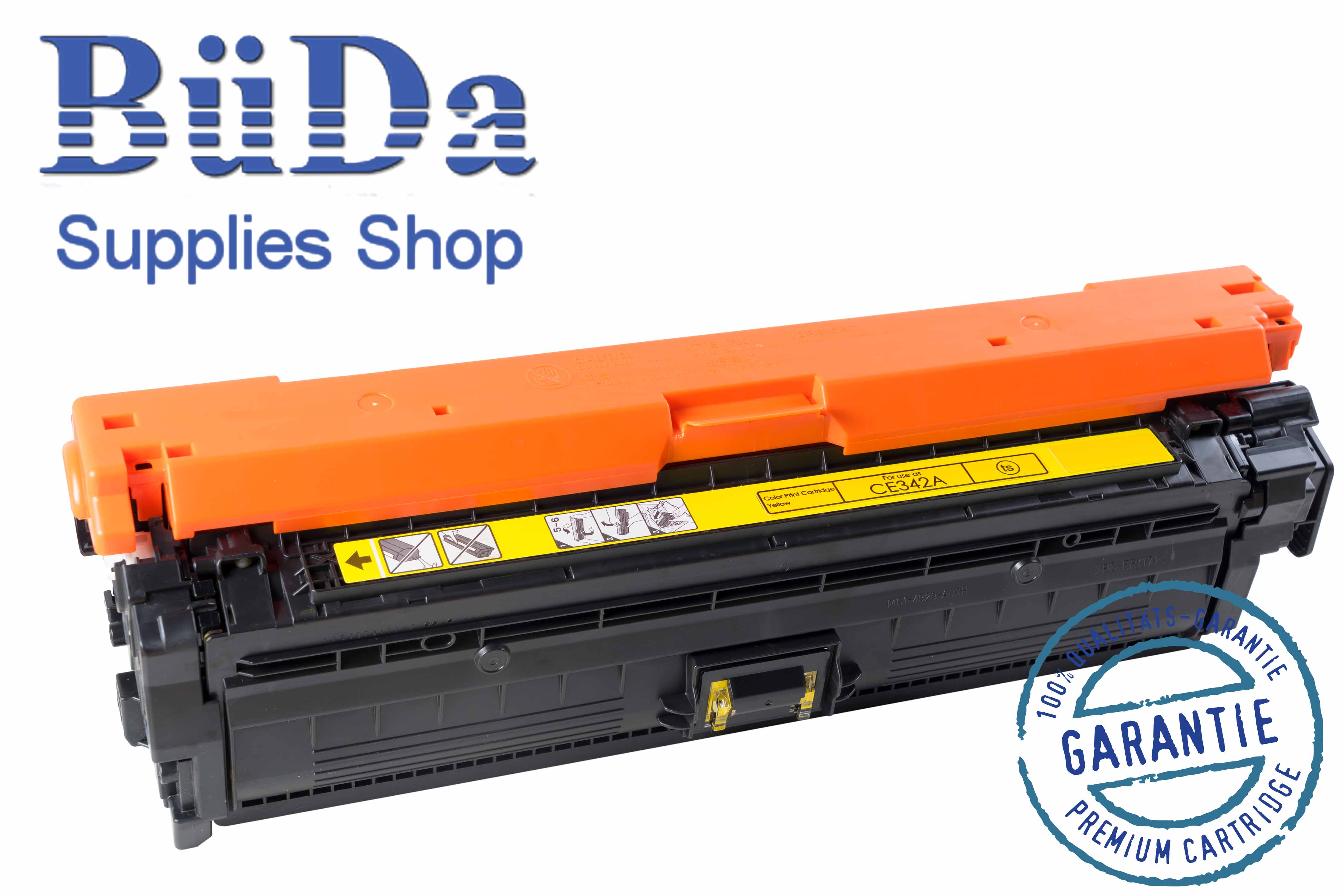 Hausmarke Toner-Modul komp. zu CE342A / 651A yellow 16000 Seiten