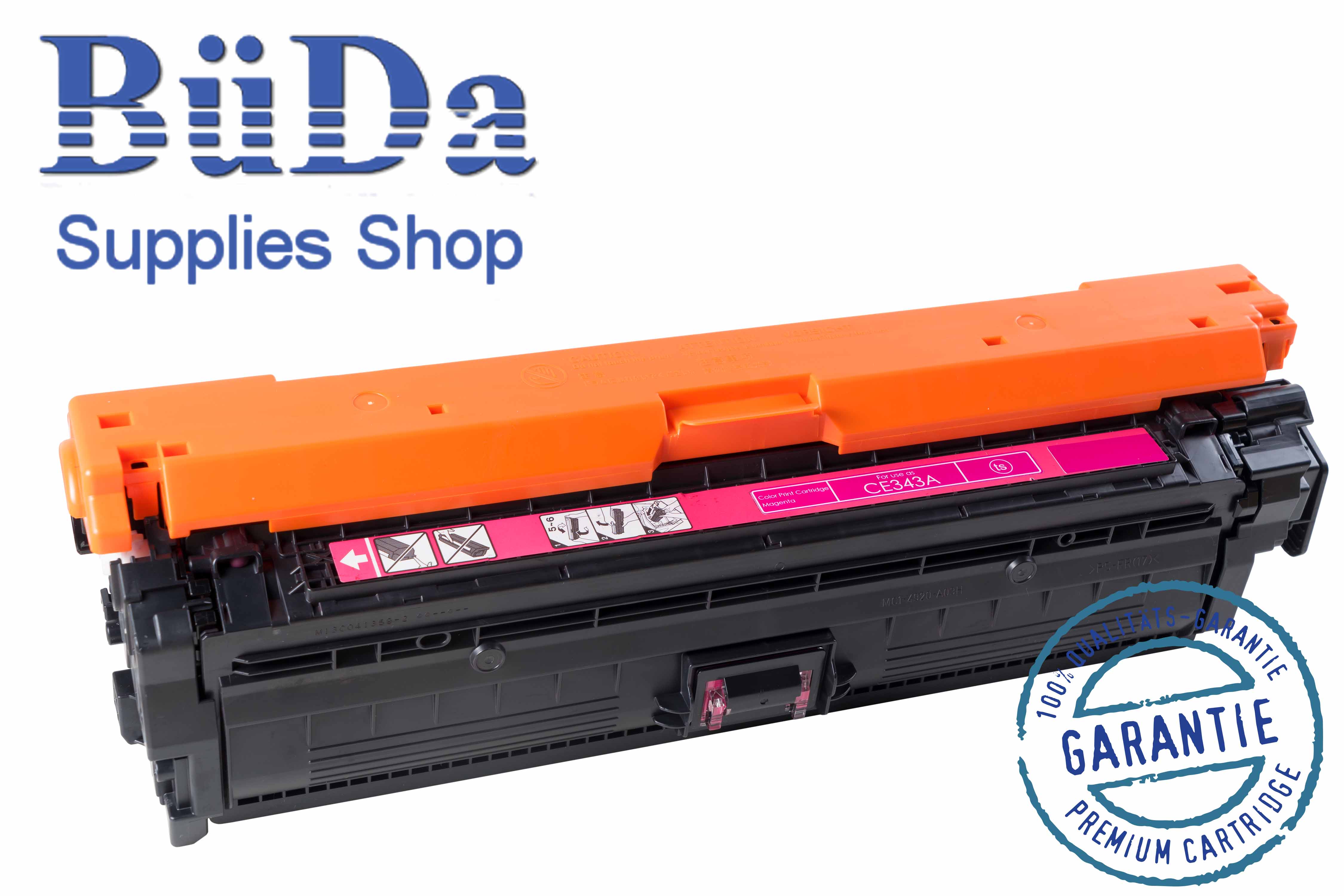 Hausmarke Toner-Modul komp. zu CE343A / 651A magenta 16000 Seiten