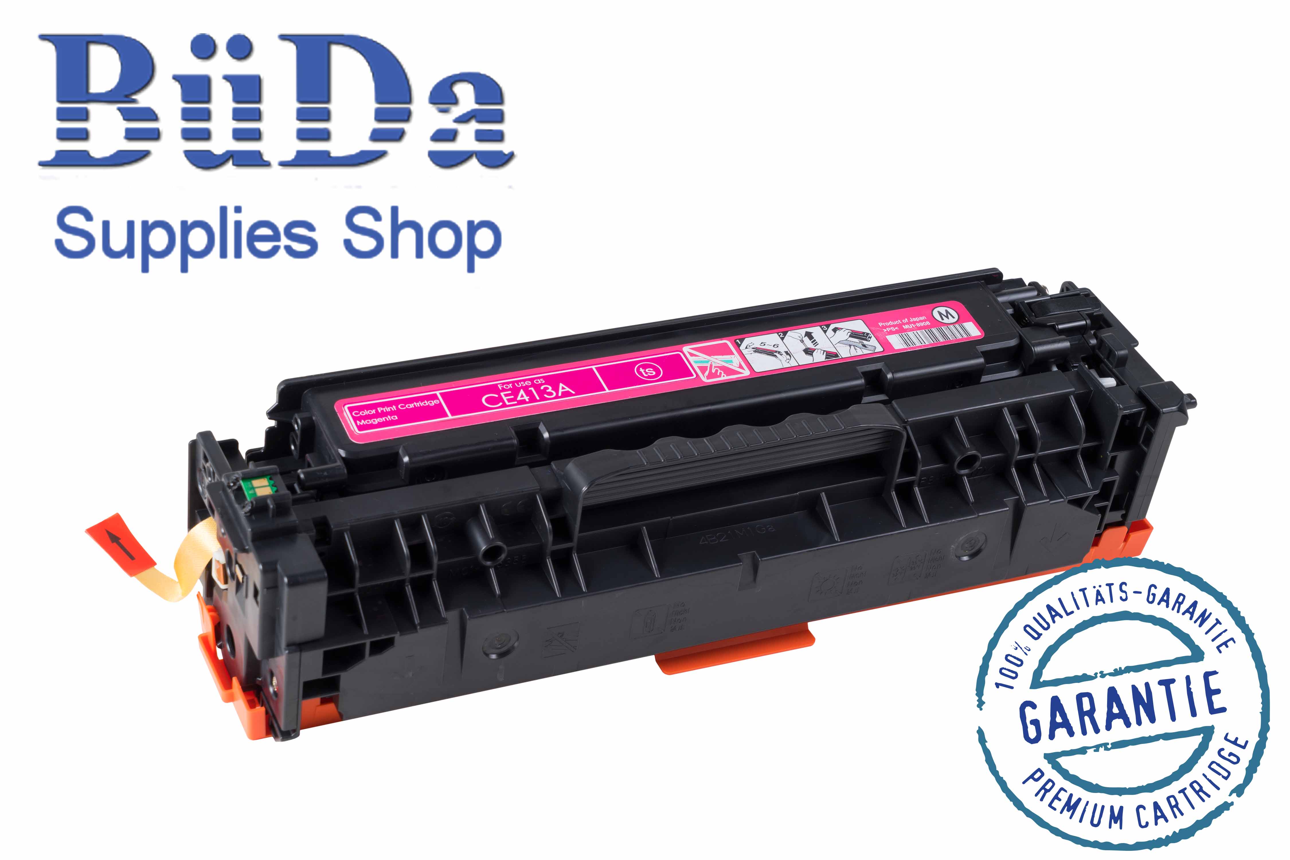 Hausmarke Toner-Modul komp. zu CE413A / 305A magenta 2600 Seiten