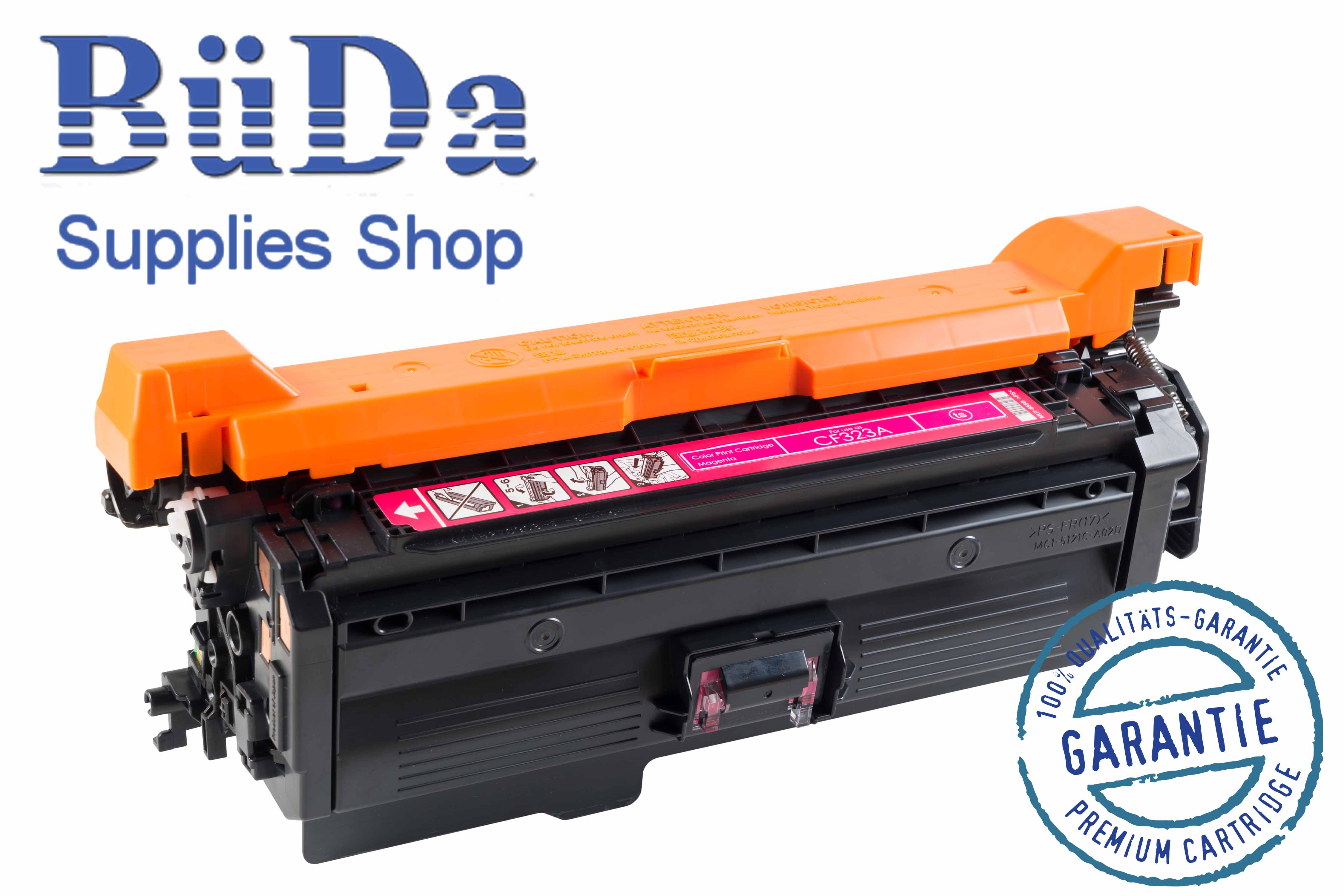 Hausmarke Toner-Modul komp. zu CF323A / 653A magenta 16500 Seiten