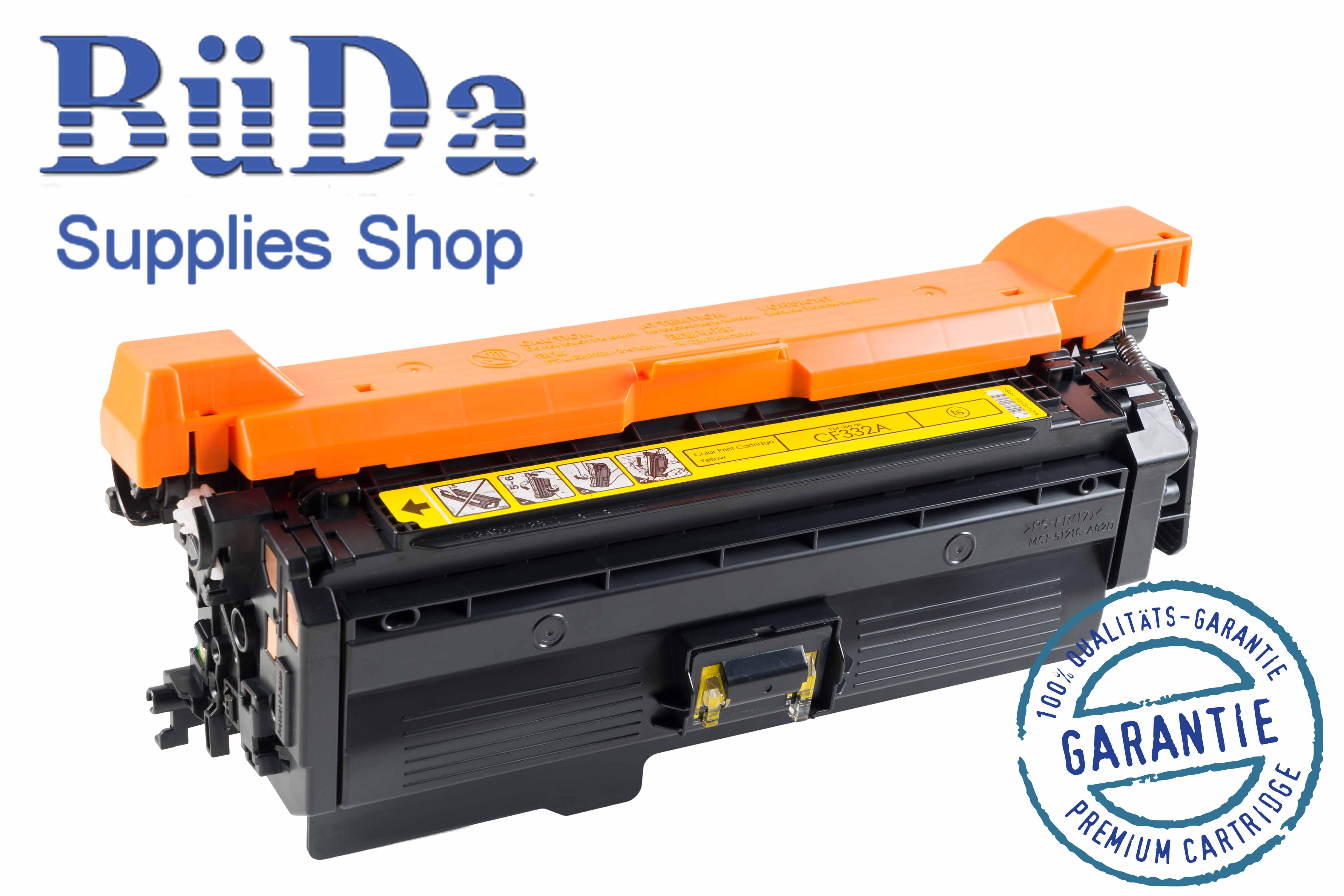 Hausmarke Toner-Modul komp. zu CF332A / 654A yellow 15000 Seiten