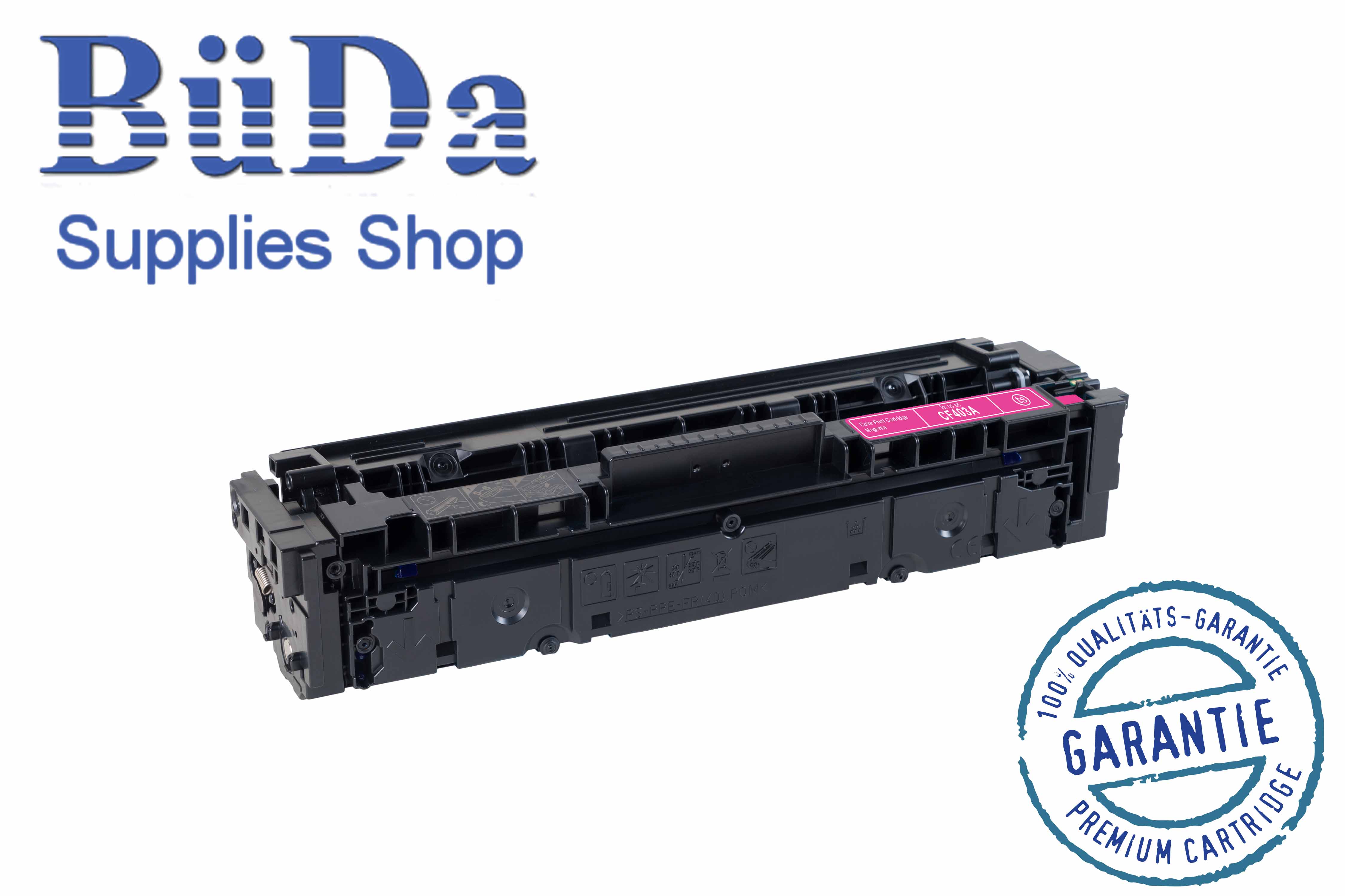 Hausmarke Toner-Modul komp. zu CF403A / CRG 045M magenta 1400 Seiten