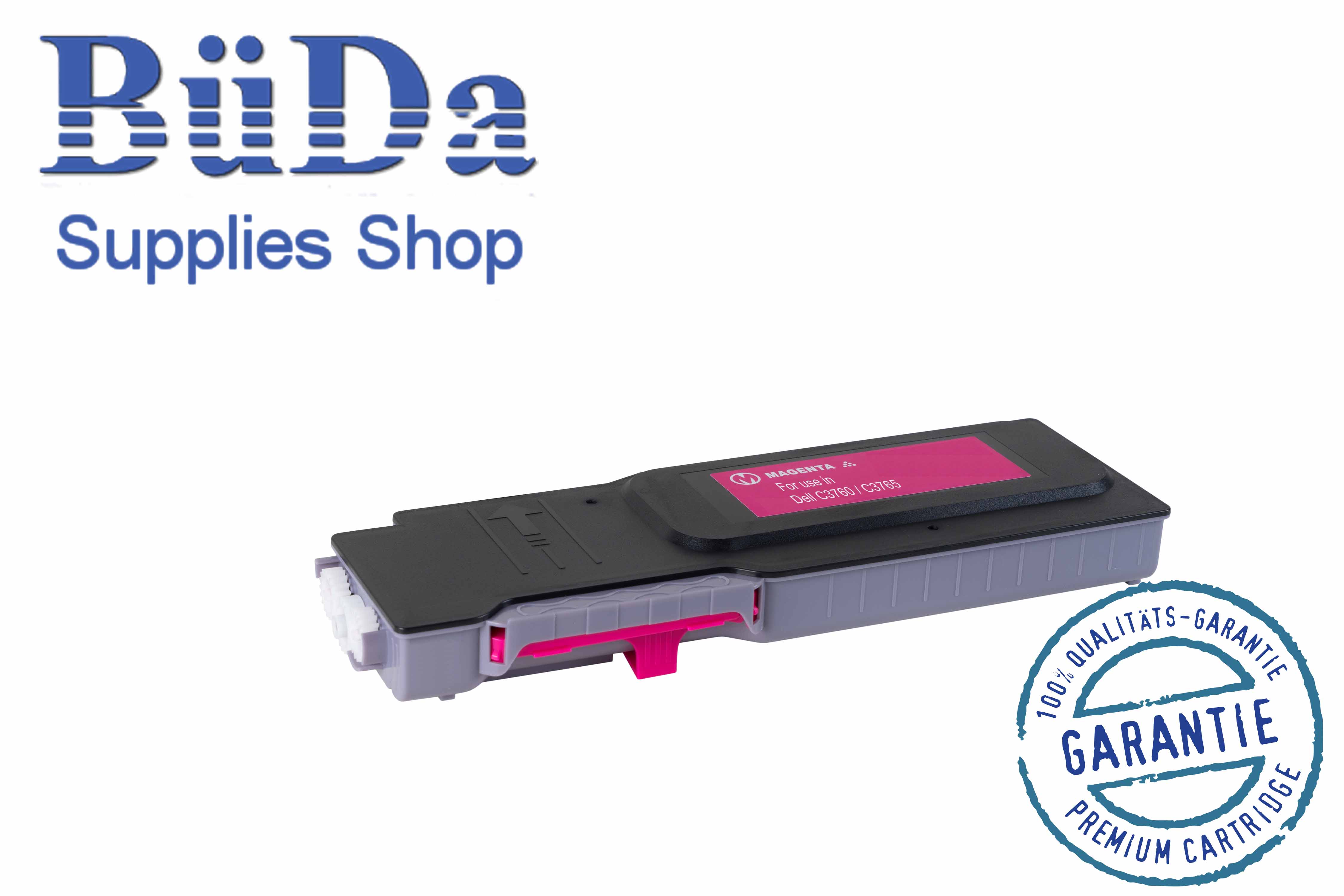 Hausmarke Toner-Modul komp. zu Dell C3760 / C3765 magenta 9000 Seiten