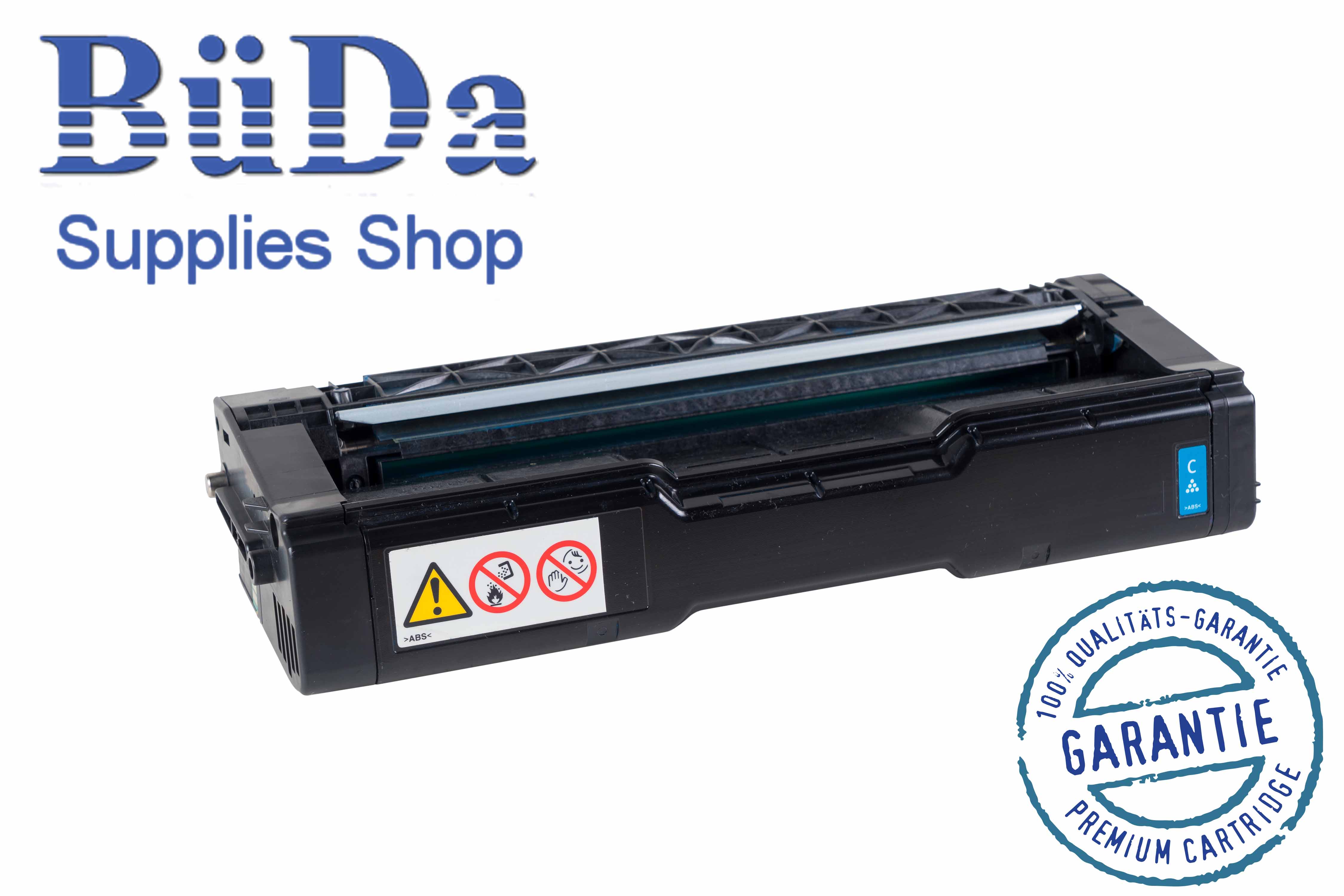 Hausmarke Toner-Modul komp. zu TK-150C cyan 6000 Seiten