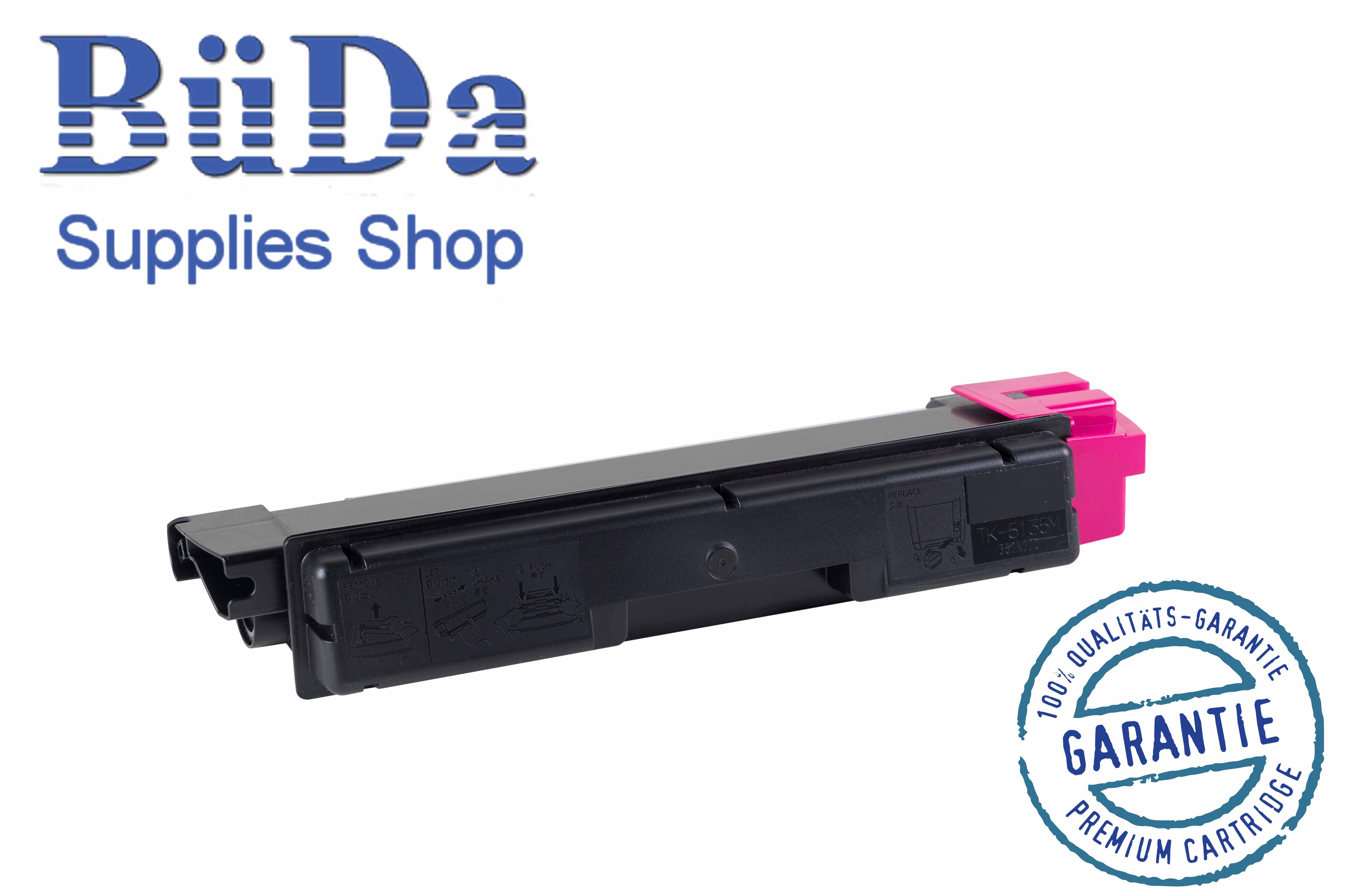 Hausmarke Toner-Modul komp. zu TK-5135M magenta 5000 Seiten