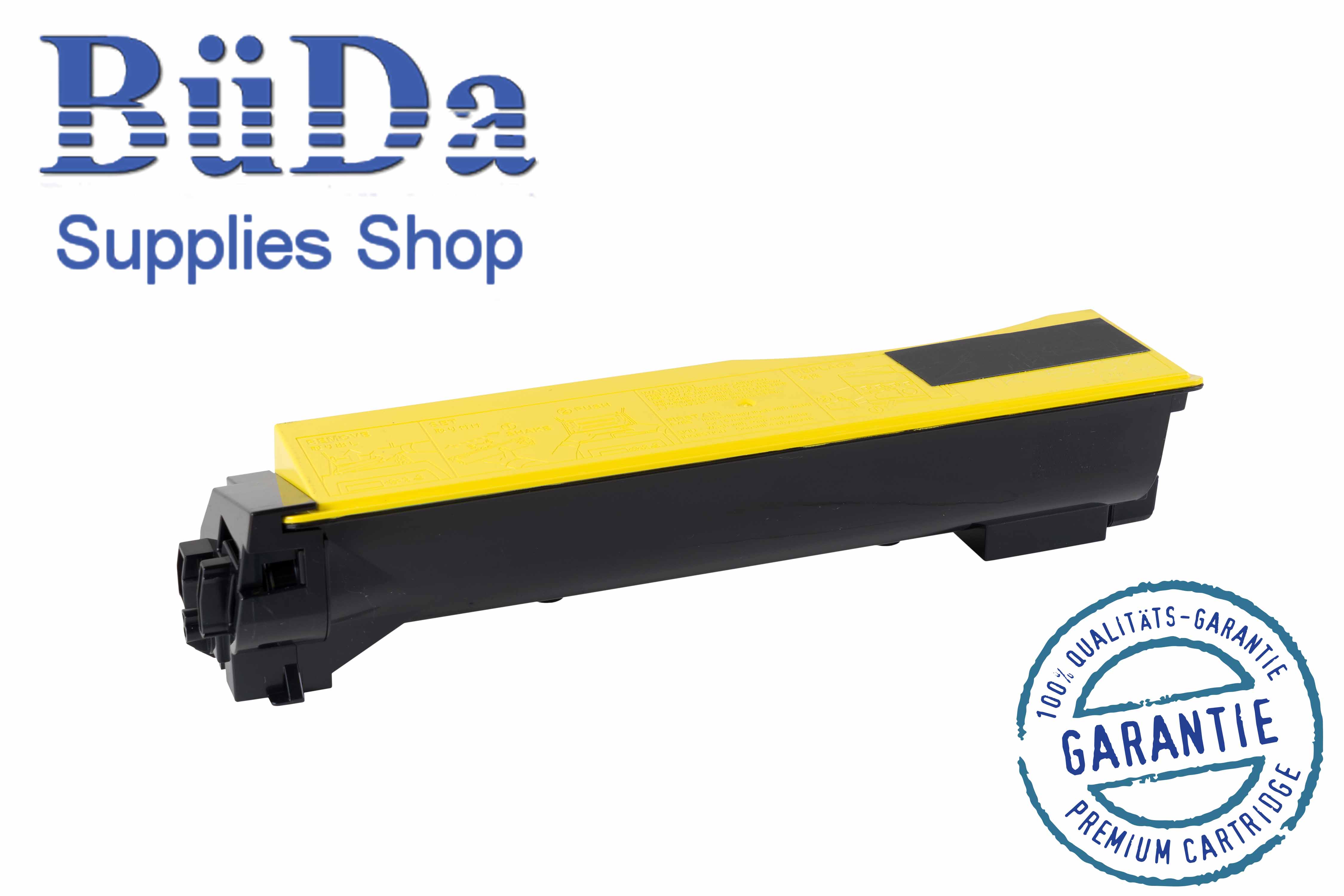 Hausmarke Toner-Modul komp. zu TK-550Y yellow 6000 Seiten