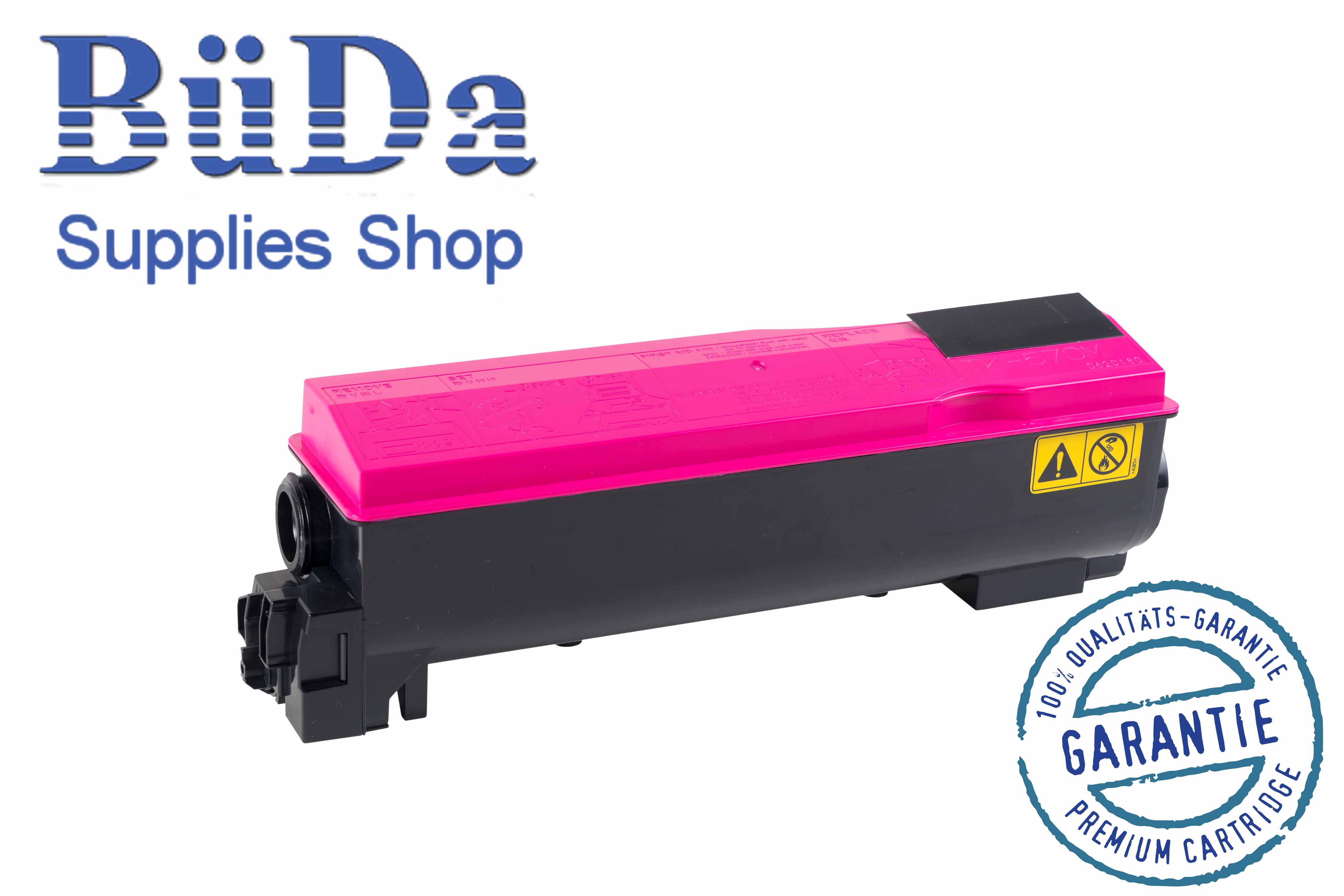 Hausmarke Toner-Modul komp. zu TK-570M magenta 12000 Seiten