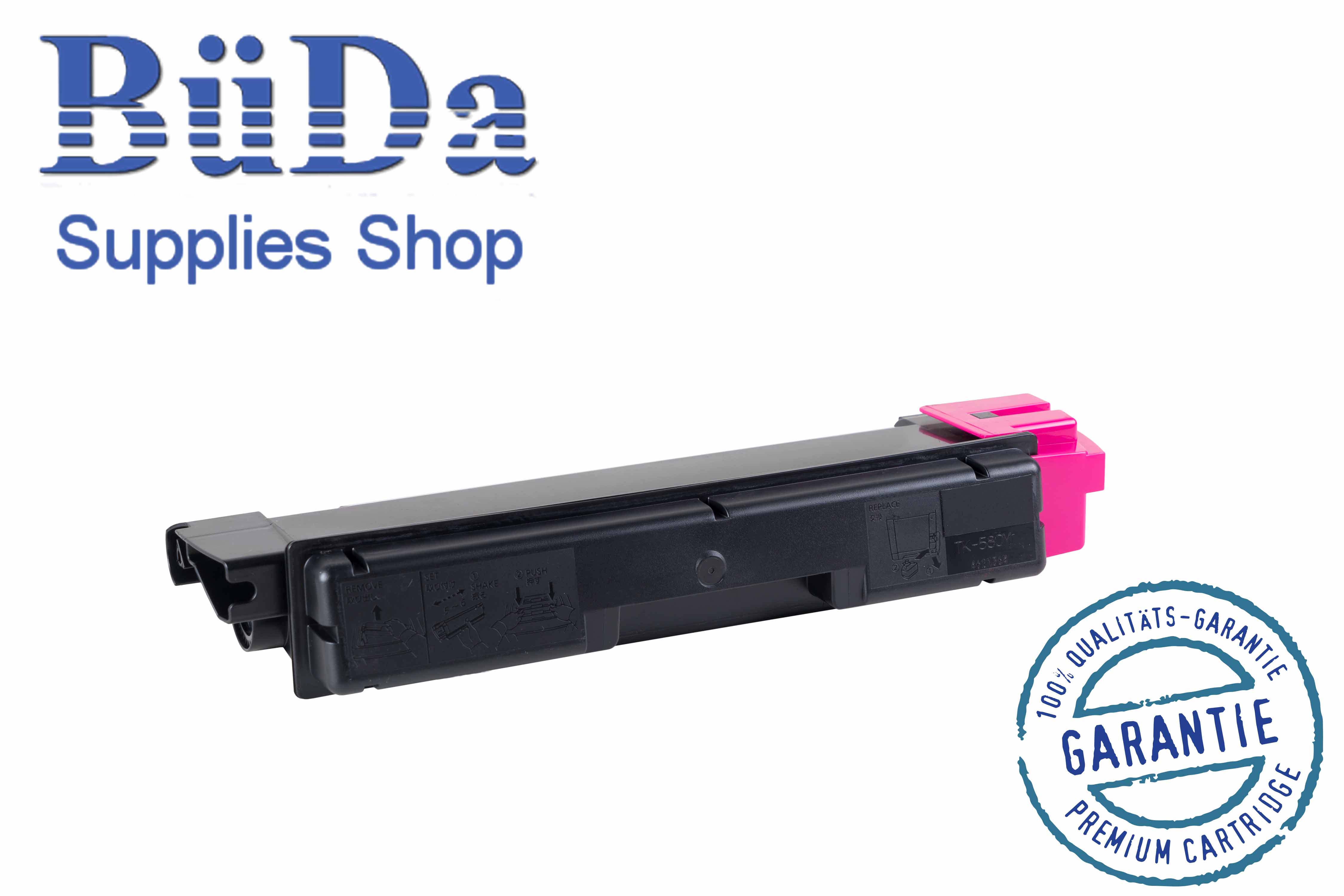 Hausmarke Toner-Modul komp. zu TK-580M magenta 2800 Seiten